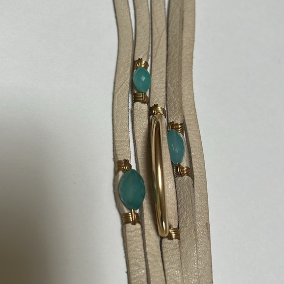 Necklace Choker or Double wrap bracelet• Handmade in Aspen • - Picture 4 of 6